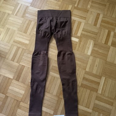 THRIVIN Ripp-Leggings XS braun für Gym