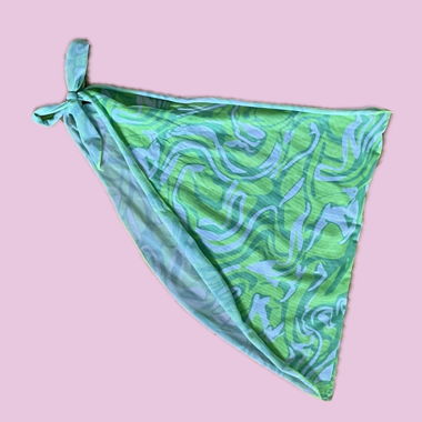 Bikino Cover-Up neon grün
