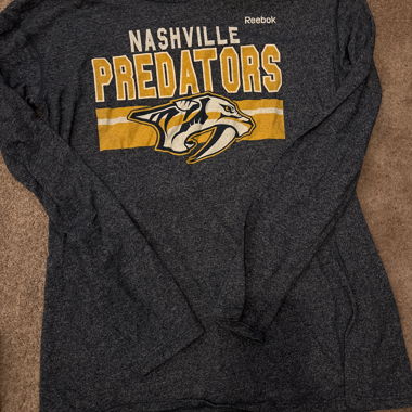 T-shirt manches longues Reebok Nashville Predators