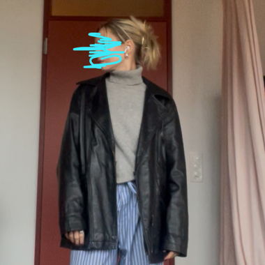 Vintage Lederjacke