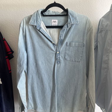 Chemise en denim ZARA