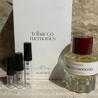 Chambre52 - Tobacco Memories, remplissage de 3 ml