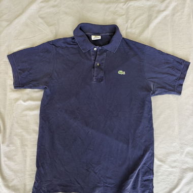 Maglietta polo Lacoste blu S