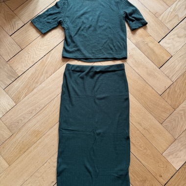 Zara Top and Skirt Set