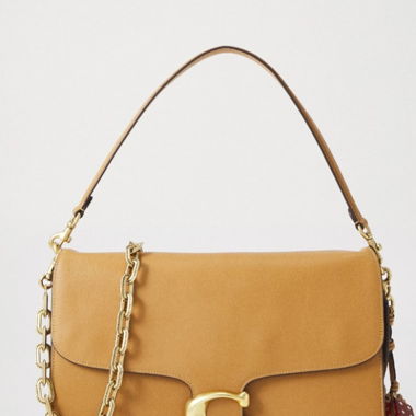 CHAIN SHOULDER BAG  - Handtasche - honey brown