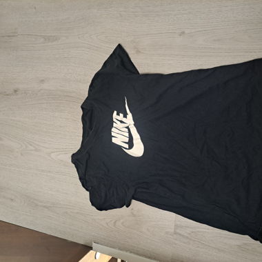 Black Nike T‑Shirt with Logo