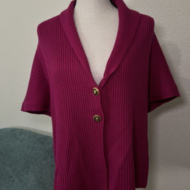 Cardigan in maglia Olsen rosa