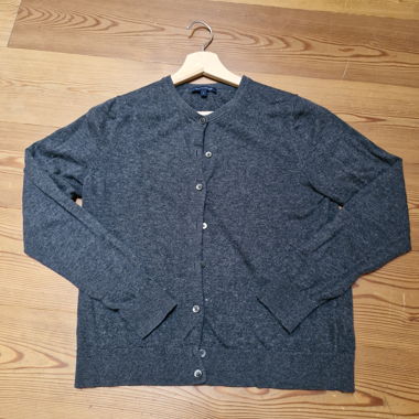 Veste en tricot grise Tommy Hilfiger