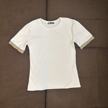 Zara T-Shirt weiss