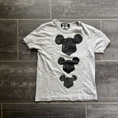 Comme des garçons BLACK teddy head t-shirt