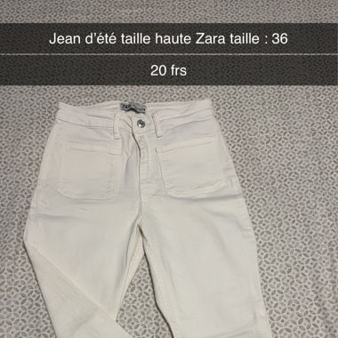 Jeans d’été 
