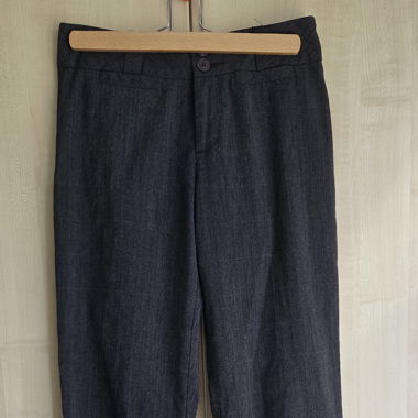 Stoffhose gemustert