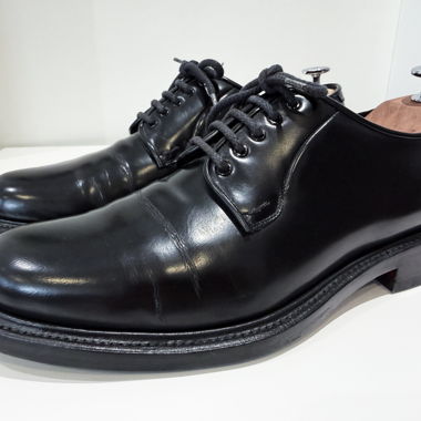 Prime Shoes Mens Leather Shoes Black Gr 42