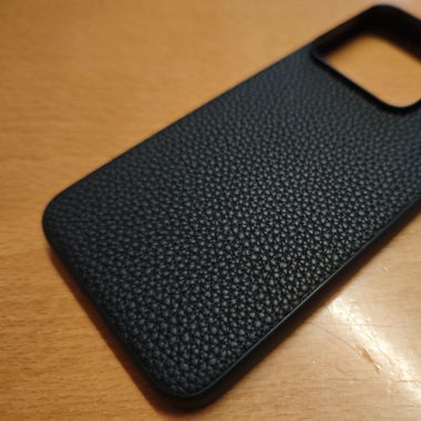 Xiaomi 14 Hülle Case Cover Leder SCHWARZ