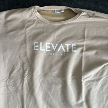 Elevate Beige T-Shirt L
