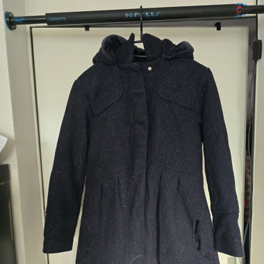 Manteaux fille bleu marine
