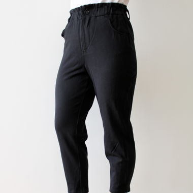 Pantalon en tissu, noir