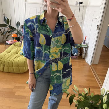 Atemberaubendes oversized Retro-Shirt