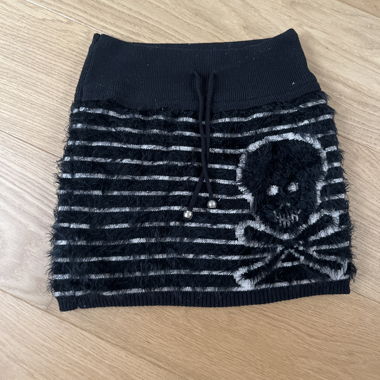 Jupe tricot noire
