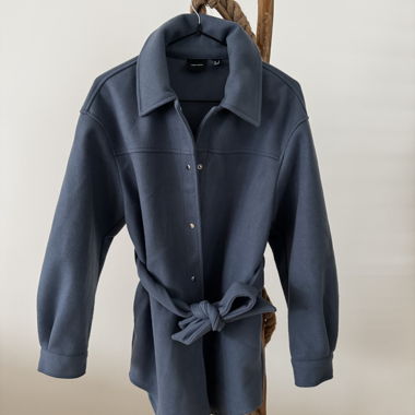 Manteau bleu