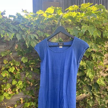 Blaues Sommerkleid