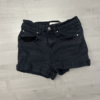 Shorts en jean noirs