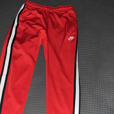 Bas de training Nike rouge 
