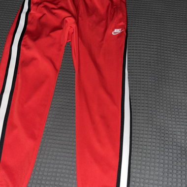 Bas de training Nike rouge 