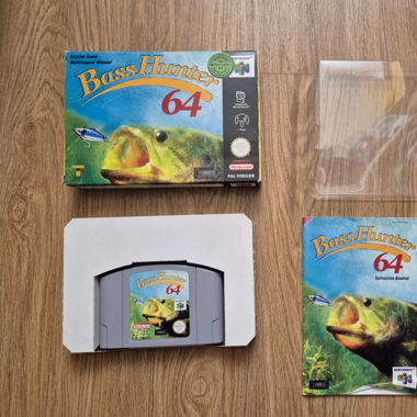N64 Bass Hunter inkl. OVP und Schutzhülle 