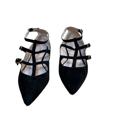 Ballerine nere con punta