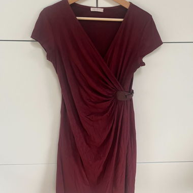 Burgundy Dress