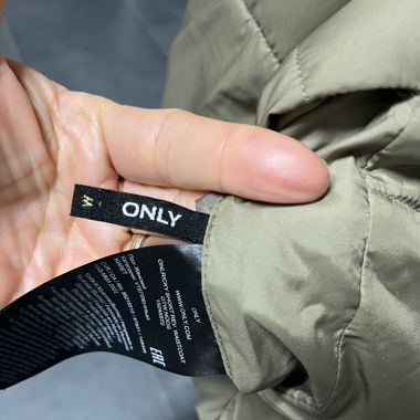 ONLY Steppweste Gr. M, Khaki, Übergangsjacke Damen