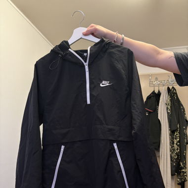 Nike giacca a vento nera