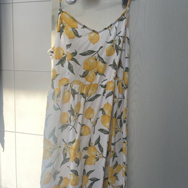 Lemon Strappy Dress