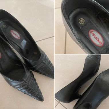 Schwarze Pumps Gr. 39