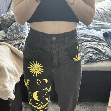 Crop Top mit Schlangenprint