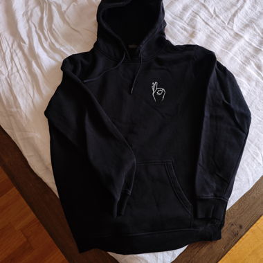 Felpa nera Mister Tee XL