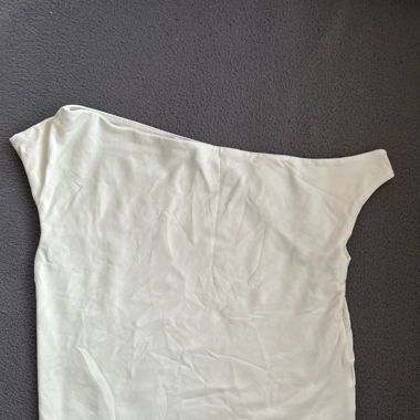 white off-shoulder top