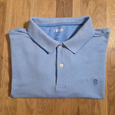 Izod Classic Fit Polo Herren - Hellblau - Grösse L
