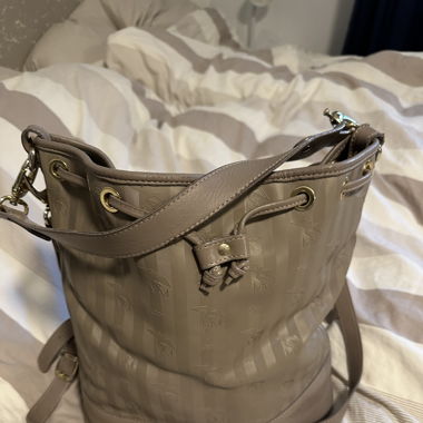 Moullerus Beuteltasche taupe