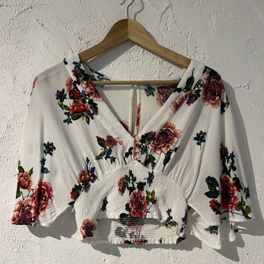 Blusa con Fiori