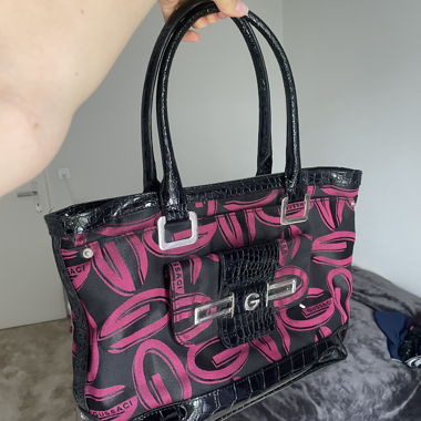 borsa vintage rosa