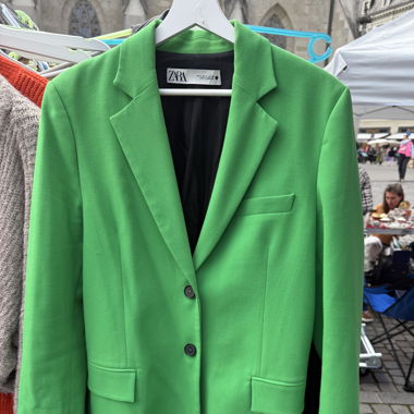 ZARA Blazer Green - M
