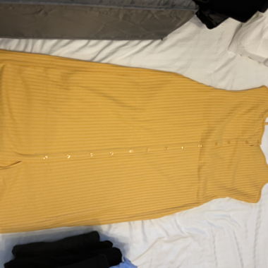 Yellow Strap Dress