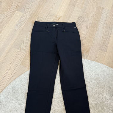 Hose ‚Gardeur Atelier‘, elastisch dunkelblau 36