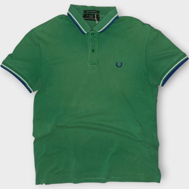 Polo Fred Perry Verde Vintage (M)