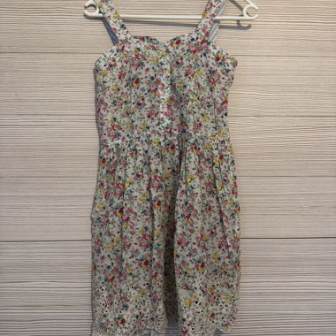 Robe courte fleurie