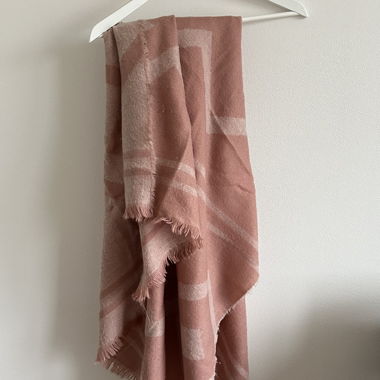 Schal rechteckig, rosa