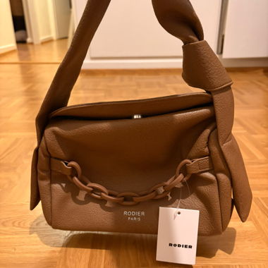 Taupe Rodier Handbag