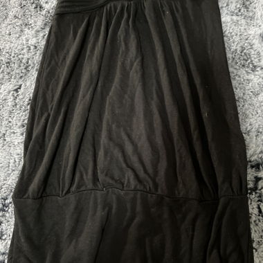 Haut noir sans bretelles (vintage)